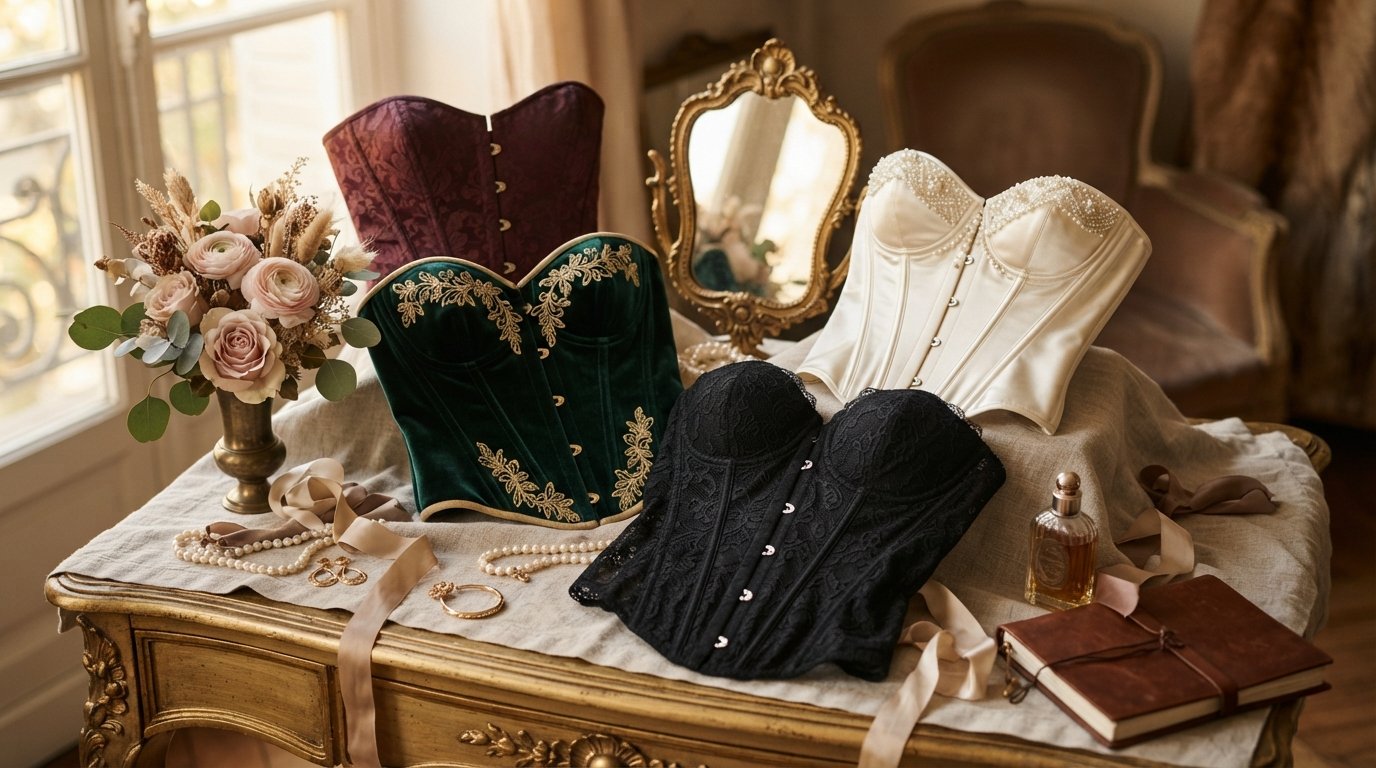 Hero Fluwelen corset